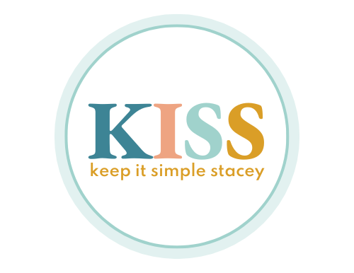 Introducing My Organizing & Simple Living Blog, KISS - Keep It Simple Stacey