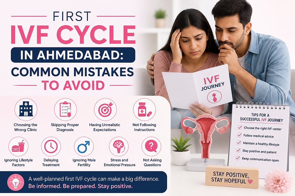 First IVF Cycle in Ahmedabad: Common Mistakes to Avoid