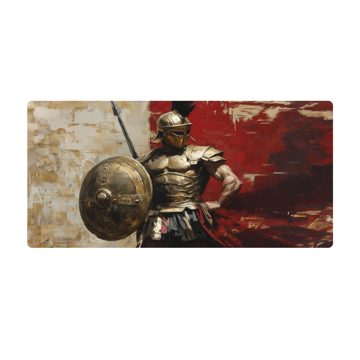 Mousepad impermeable XXL 90x40 cm Gladiator