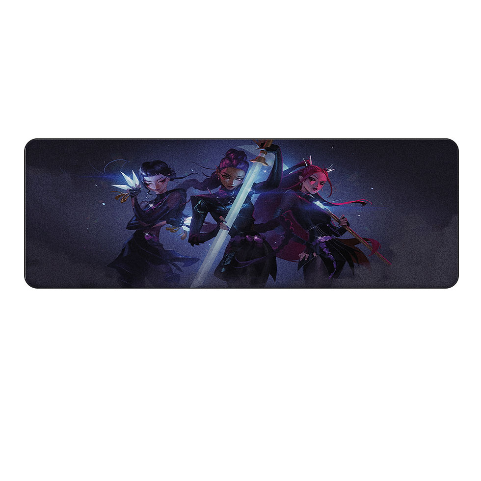 Mousepad gamer Xl K-pop demon hunters movie