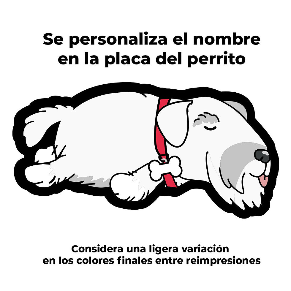 Miniatura: Mouse Pad G Schnauzer Gigante Personalizado 70x30 cm