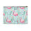 Thumbnail: Pink Flamingo Floral Accessory Pouch