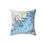 Thumbnail: Buzzards bay nautical map pillow and cover.  Available in 3 sizes. 