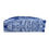Thumbnail: Bottom view. Octopus tentacles on blue beach tote bag with rope handles.