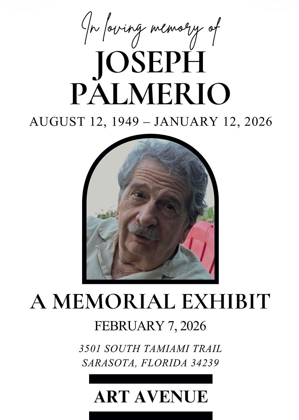 A MEMORIAL EXHIBIT FEBRUARY 7, 2026