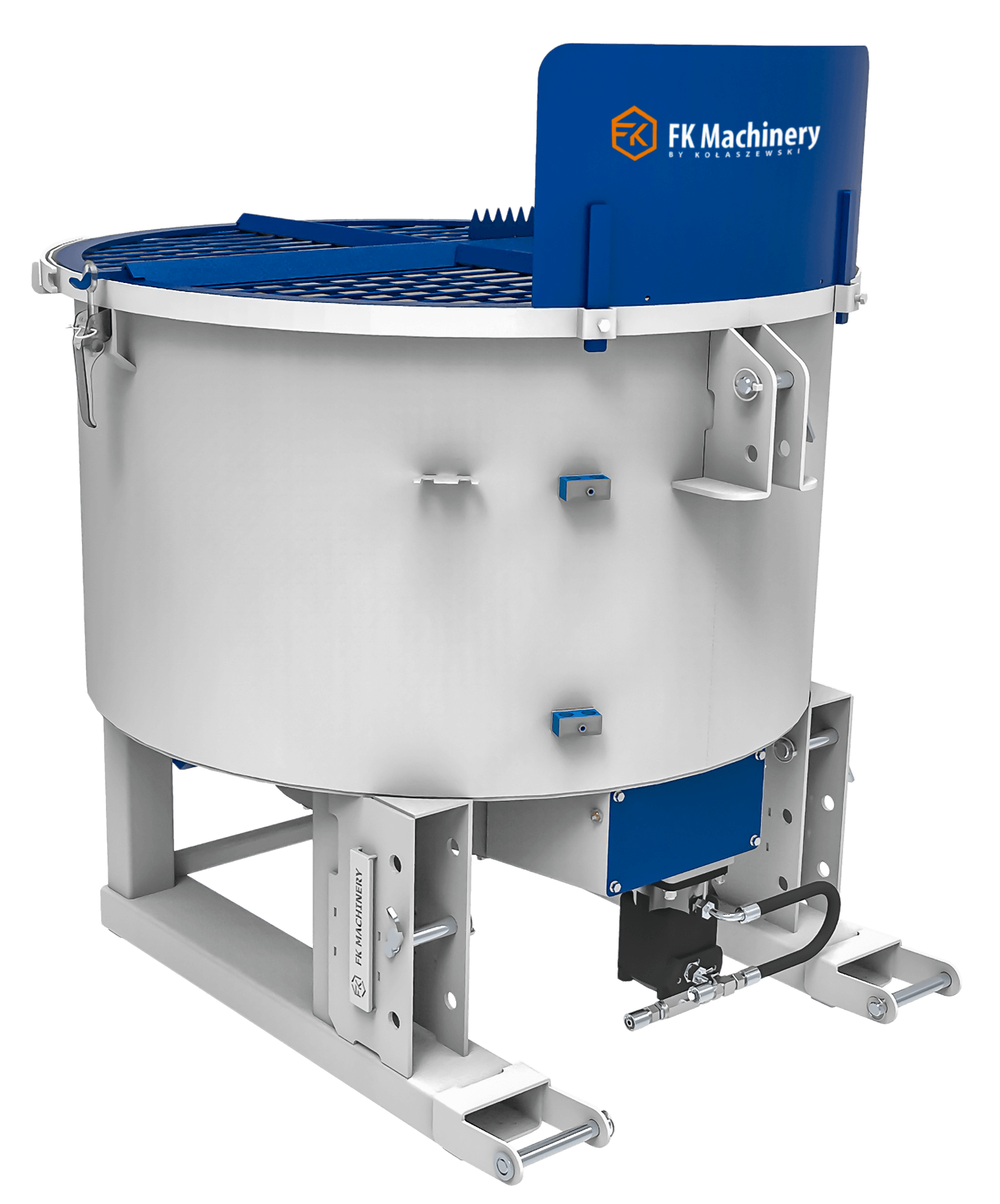 Mezcladora con Accionamiento Hidráulico 600 UBCH600