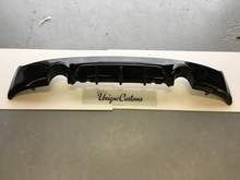 bmw f22 2 series rear m-performance splitter diffuser twin exhaust