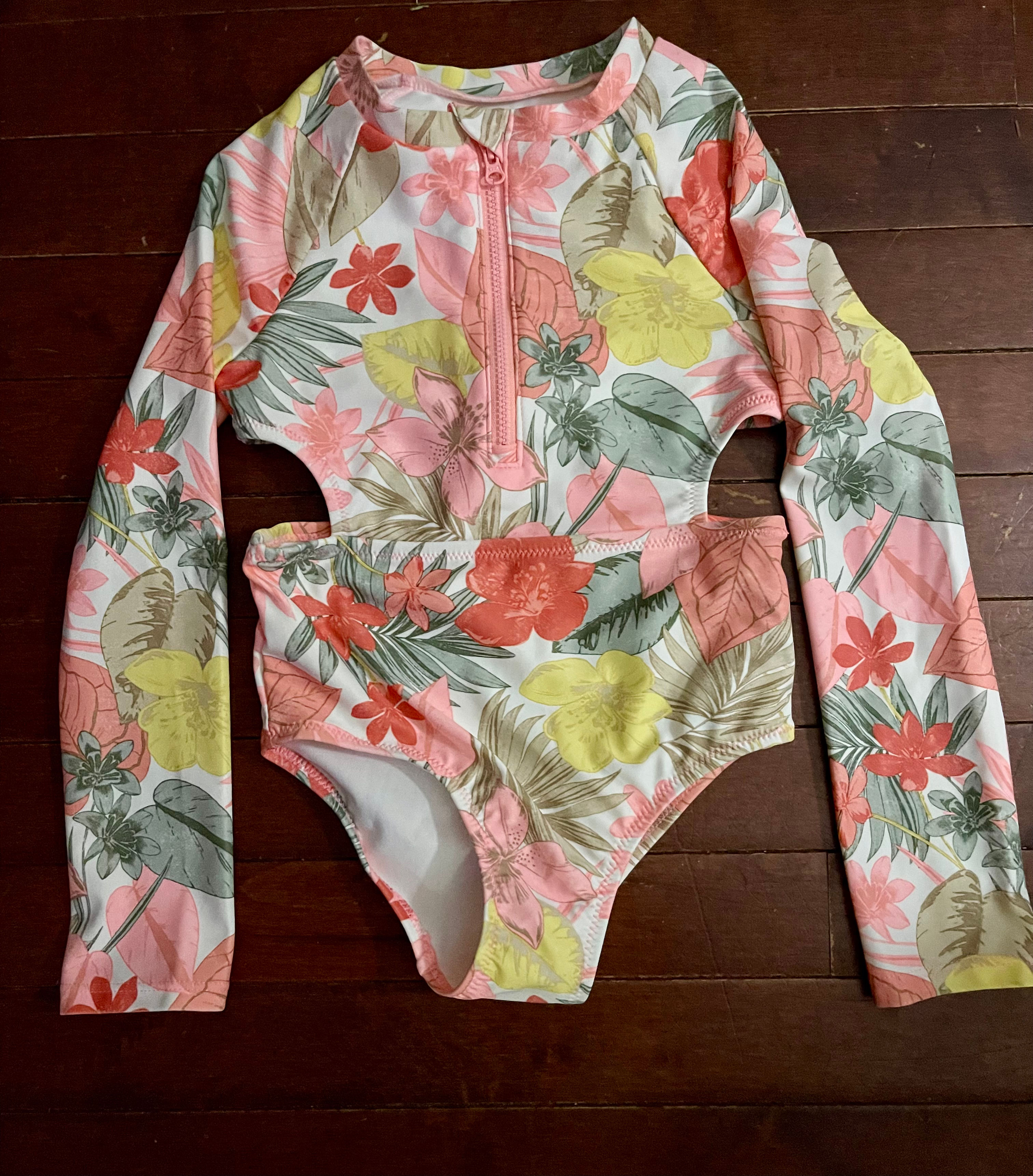 Girls Long Sleeve Carters One Piece Size 5