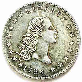 Flowing Hair dollar