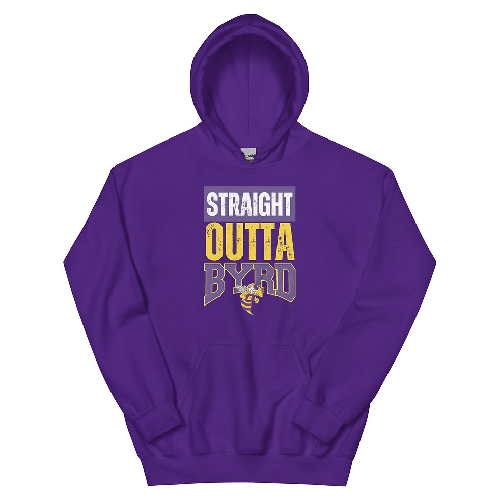 Thumbnail: Straight Outta Byrd Unisex Hoodie