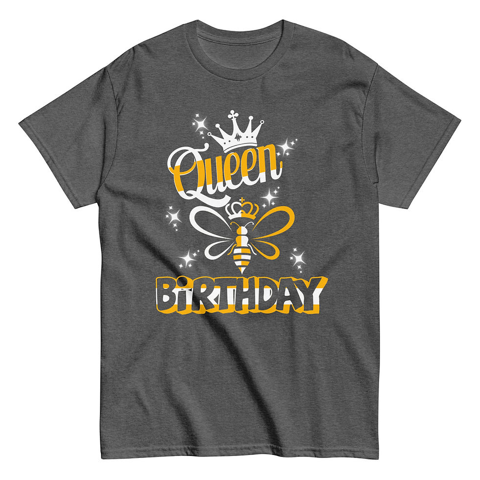 Thumbnail: Queen Bee B-Day Unisex classic tee