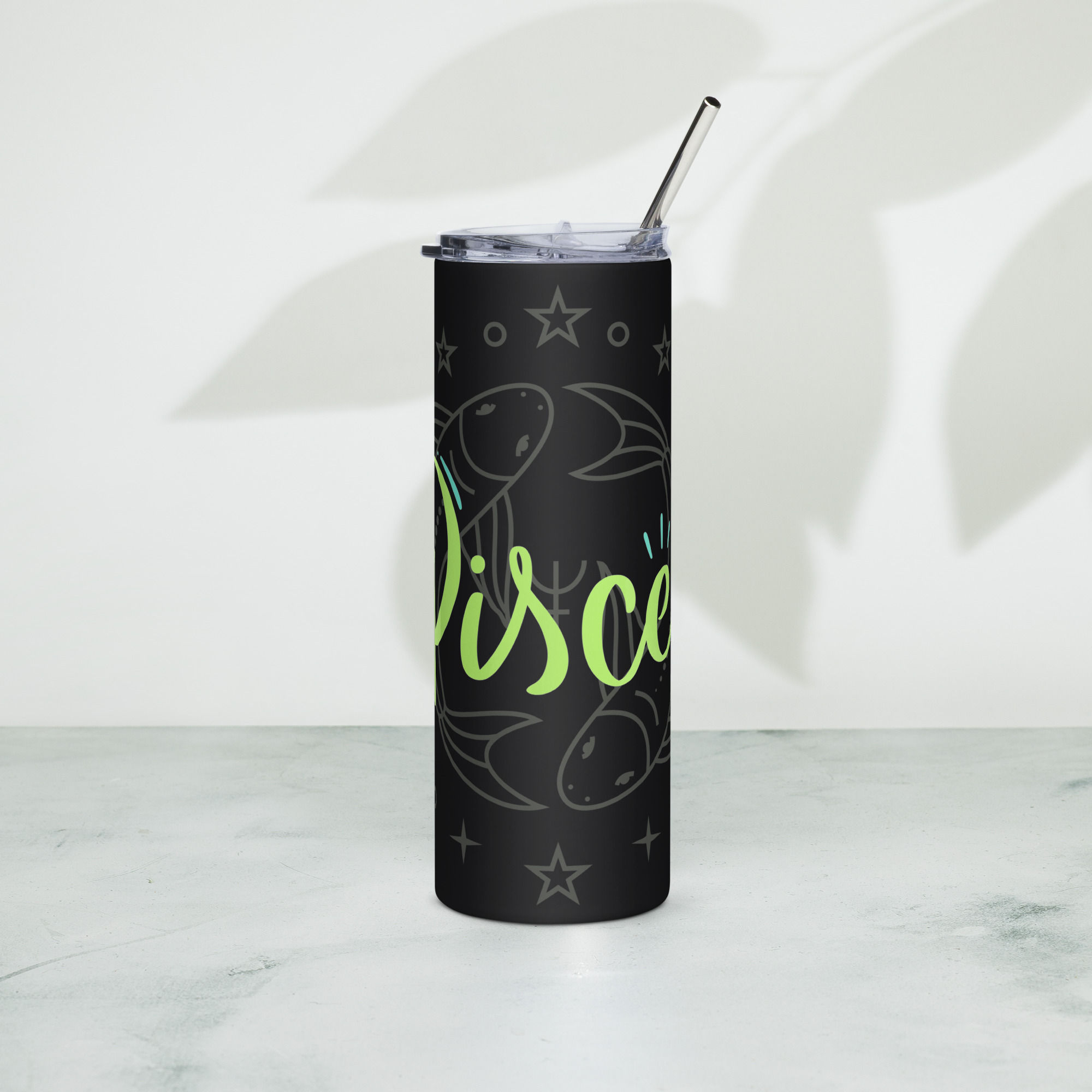 Pisces Stainless steel tumbler