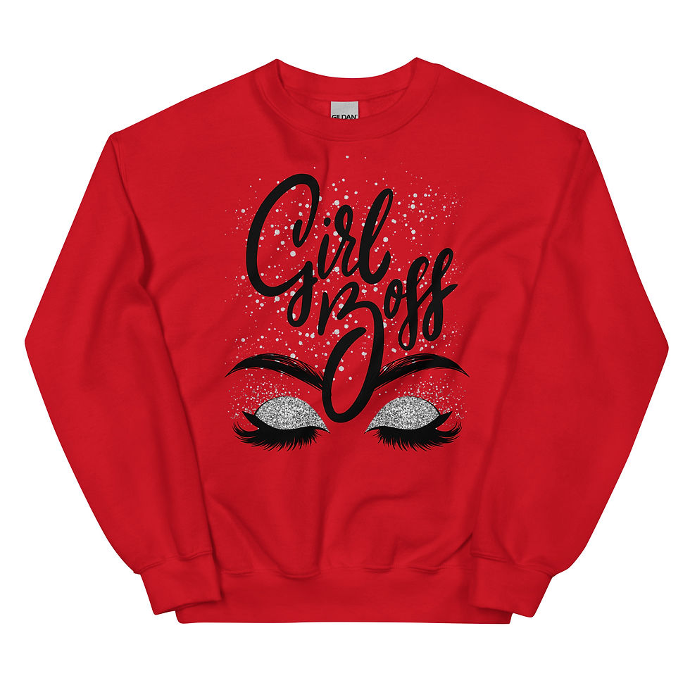 Girl Boss Unisex Sweatshirt