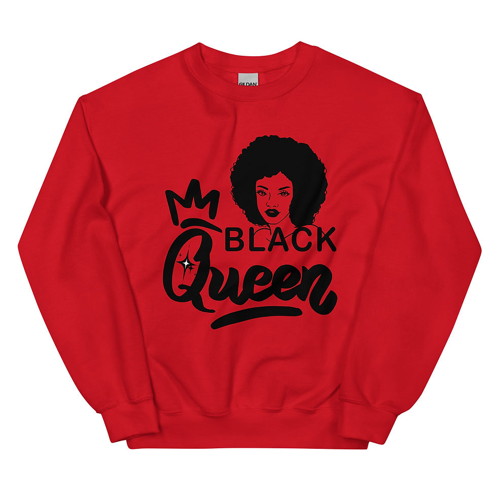 Thumbnail: Black Queen Unisex Sweatshirt