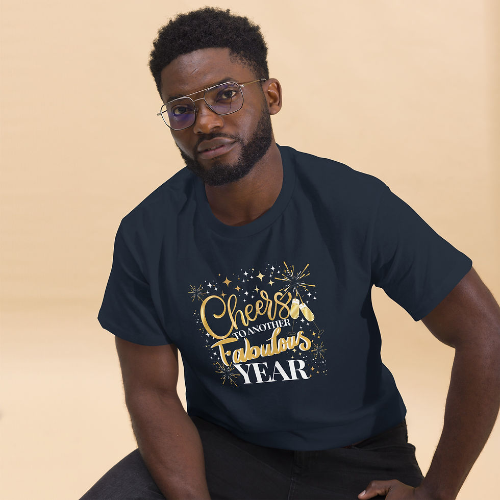 Thumbnail: Cheers to Another Fab Year Unisex classic tee