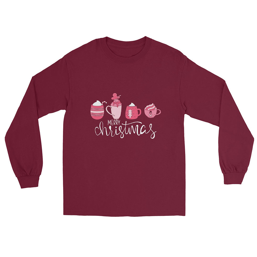Thumbnail: Cup of Cheer Long Sleeve Shirt