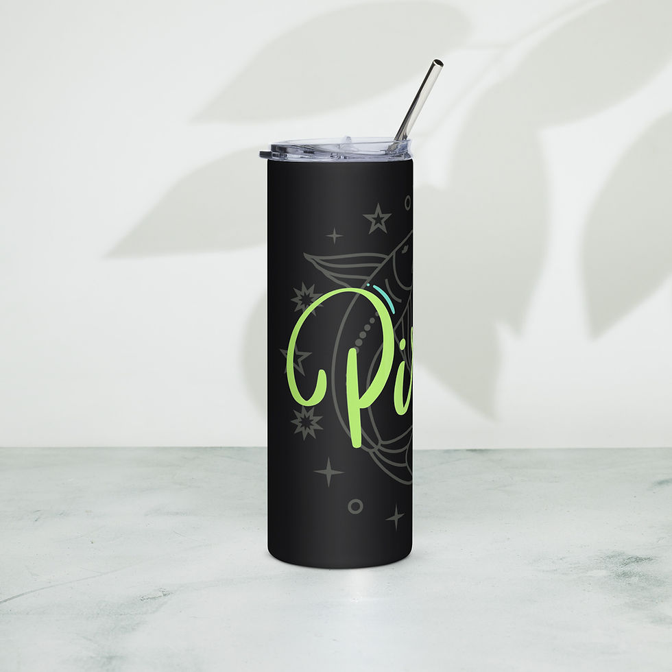 Thumbnail: Pisces Stainless steel tumbler