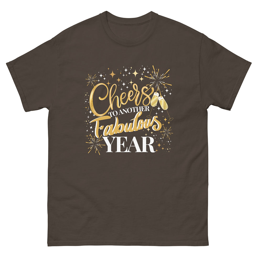 Thumbnail: Cheers to Another Fab Year Unisex classic tee