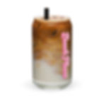 Thumbnail: Beach Please Can-shaped glass