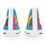 Thumbnail: Vibrant Women's High Top Sneakers, Casual Footwear, Street Style, Fashion Lovers