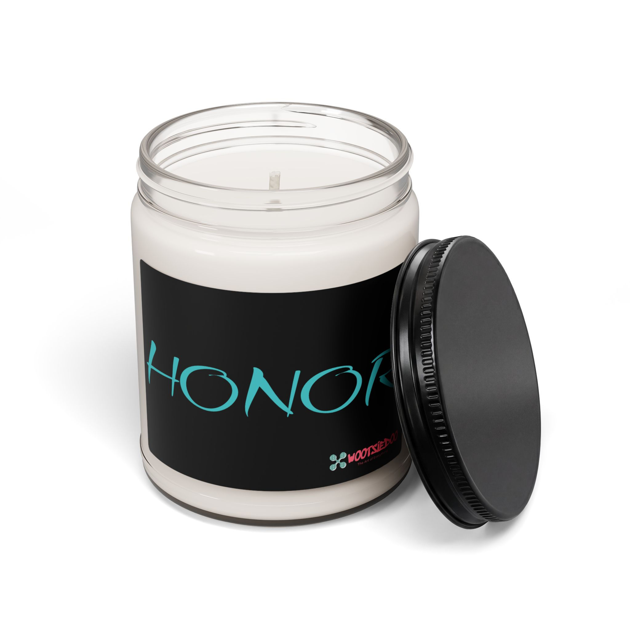 Honor Soy Candle — 9oz Scented Jar Candle (Inspirational ‘HONOR’ Design)