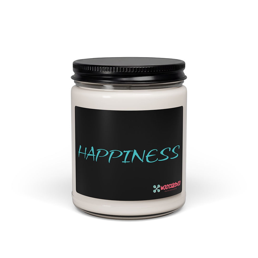 Thumbnail: Happiness Scented Soy Candle — 9oz Uplifting Aromatherapy Jar