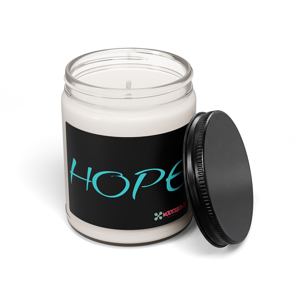 Miniature : Hope Scented Soy Candle — 9 oz Inspirational Jar Candle