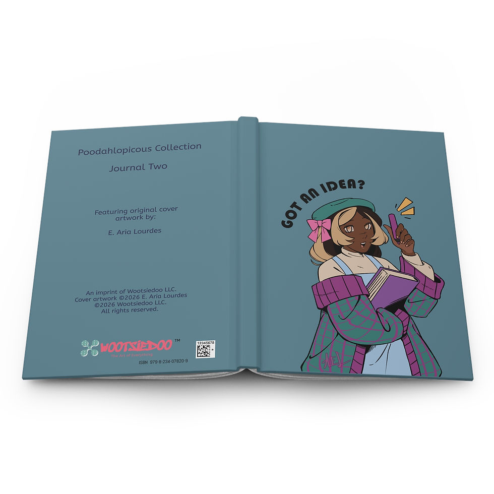 Thumbnail: Poodahlopicous Collection, Journal Two, Got an Idea?, Limited Edition