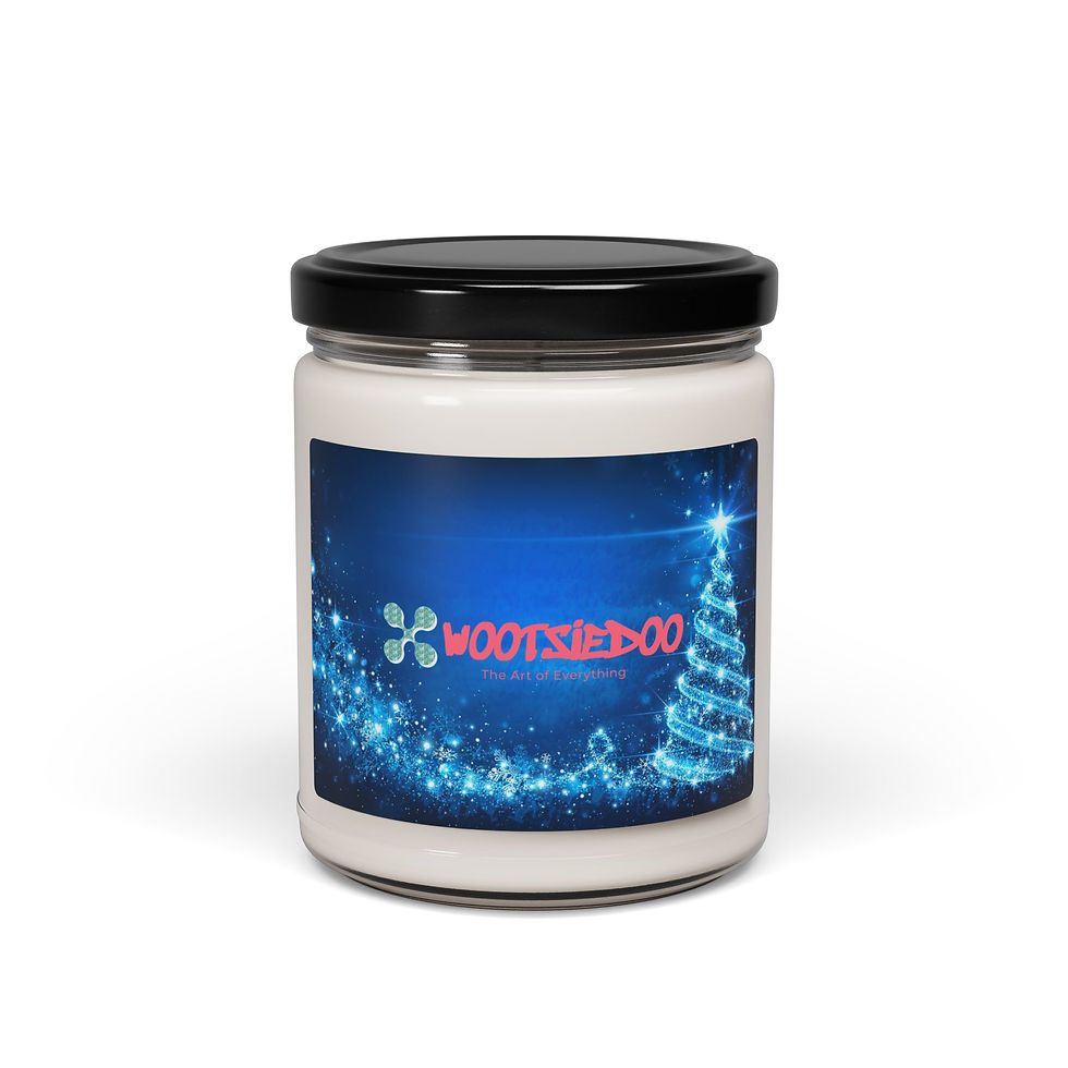 Scented Soy Candle for Relaxation, 9oz Eco-Friendly Aromatherapy, Hand-Poured