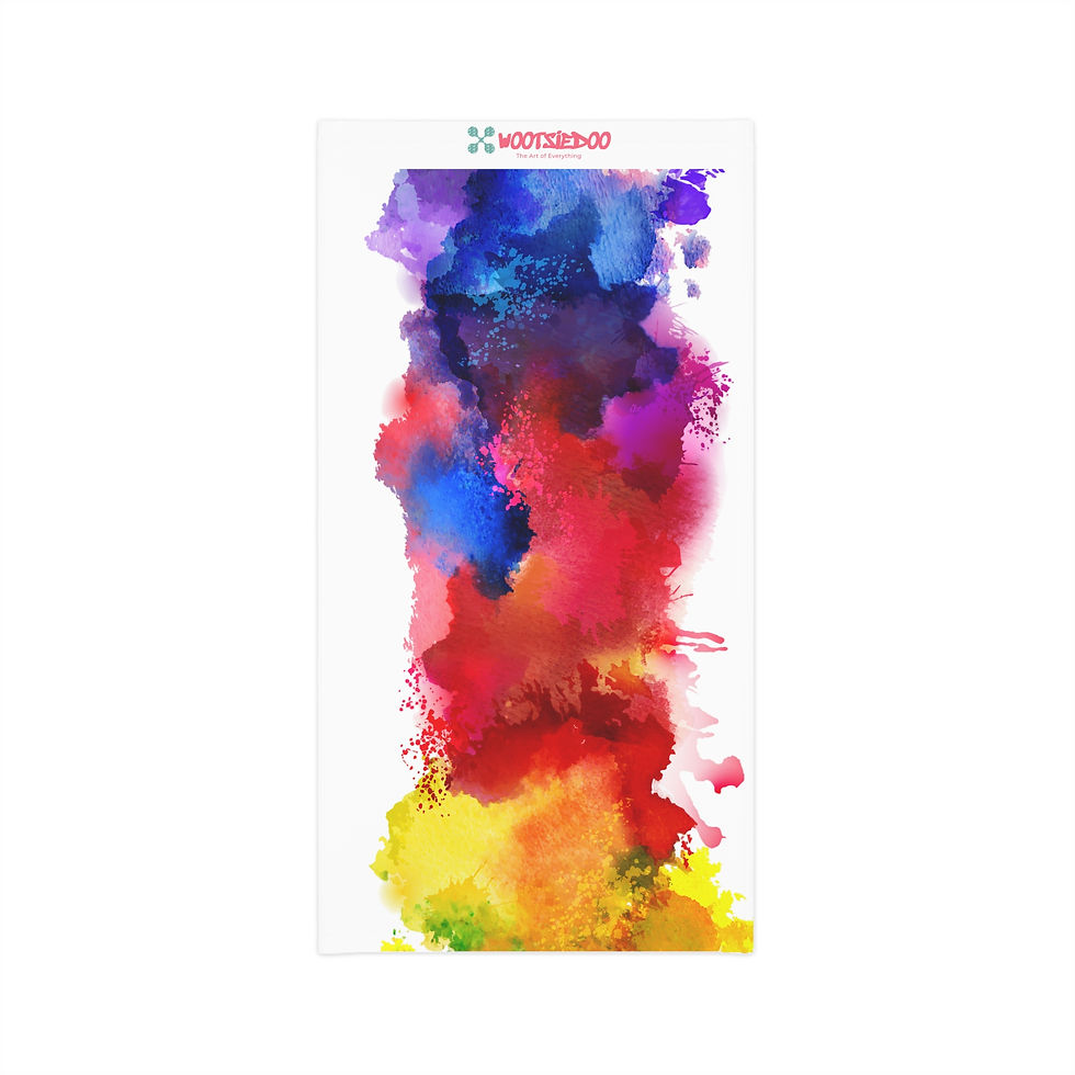 Miniatura: Colorful Lightweight Neck Gaiter, Artistic, Great for Festivals, Everyday Wear