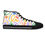 Thumbnail: Vibrant Women's High Top Sneakers, Casual Footwear, Street Style, Fashion Lovers