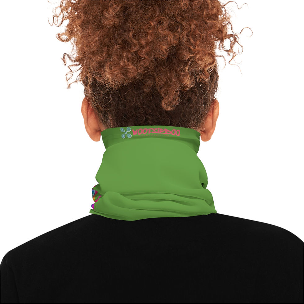 縮圖：Colorful Abstract Lightweight Neck Gaiter, Fashion Accessory, Neck Warmer