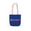 Thumbnail: Canvas Tote Bag with Artsy Wootsiedoo Logo, Eco-Friendly, Strap Color Option