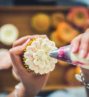 Petit gâteau Glaçage