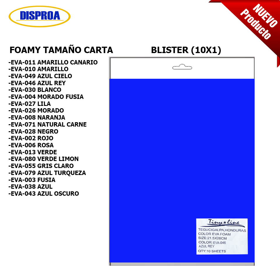 Miniatura: FOAMY TAMAÑO CARTA TINY-LINE