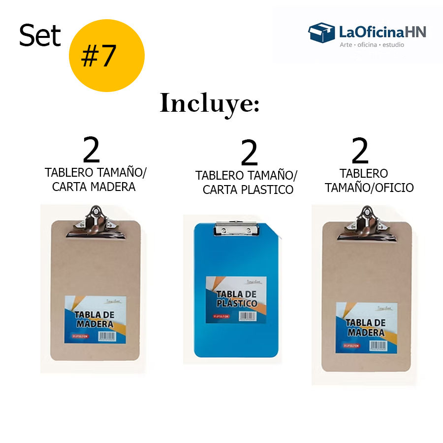 Miniatura: 📋 Kit #7 – Tableros