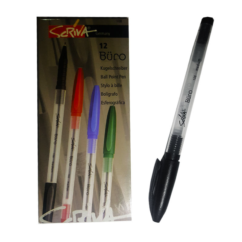 BOLIGRAFO DE TINTA NEGRO SCRIVA