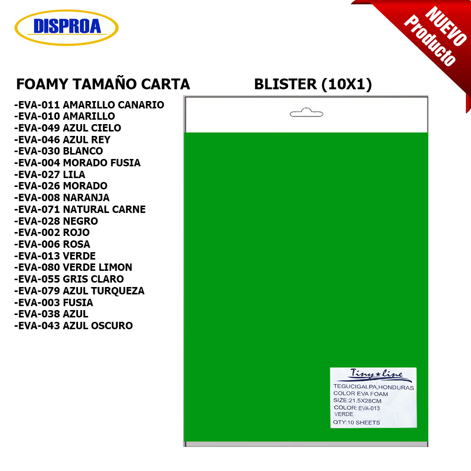 Miniatura: FOAMY TAMAÑO CARTA TINY-LINE