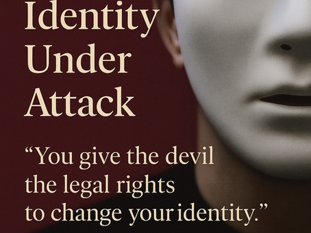 Halloween Part 1: Identity, and the Deception of the Enemy