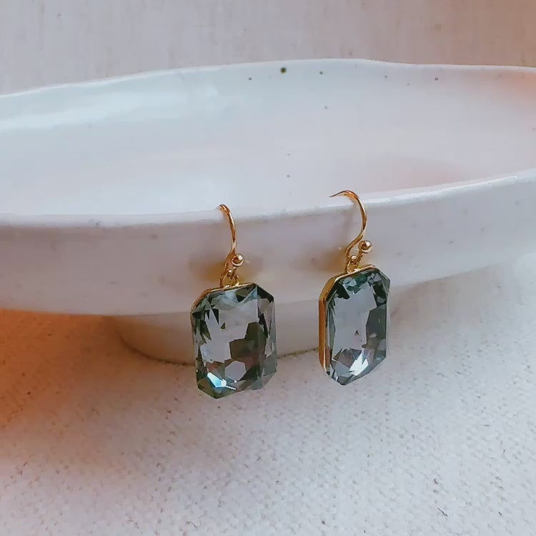 Simple and Classy Jewel Stud Earrings – Dainty Sparkle Jewellery