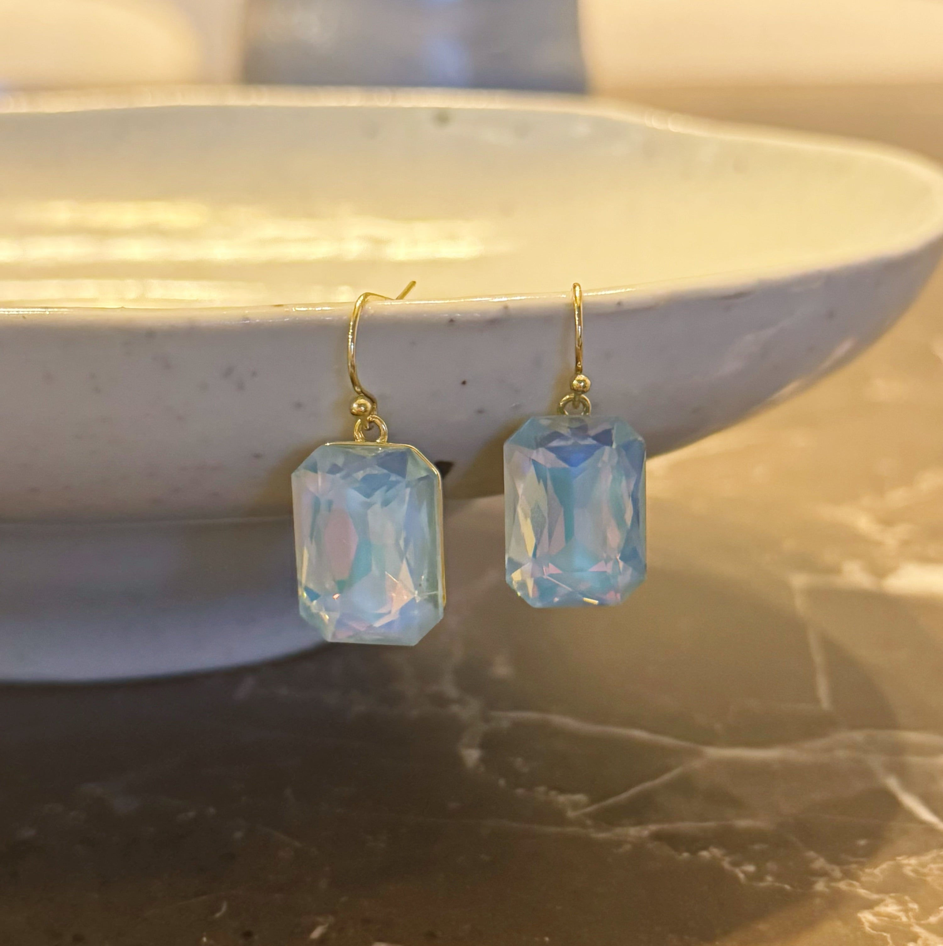 Simple and Classy Jewel Stud Earrings – Dainty Sparkle Jewellery
