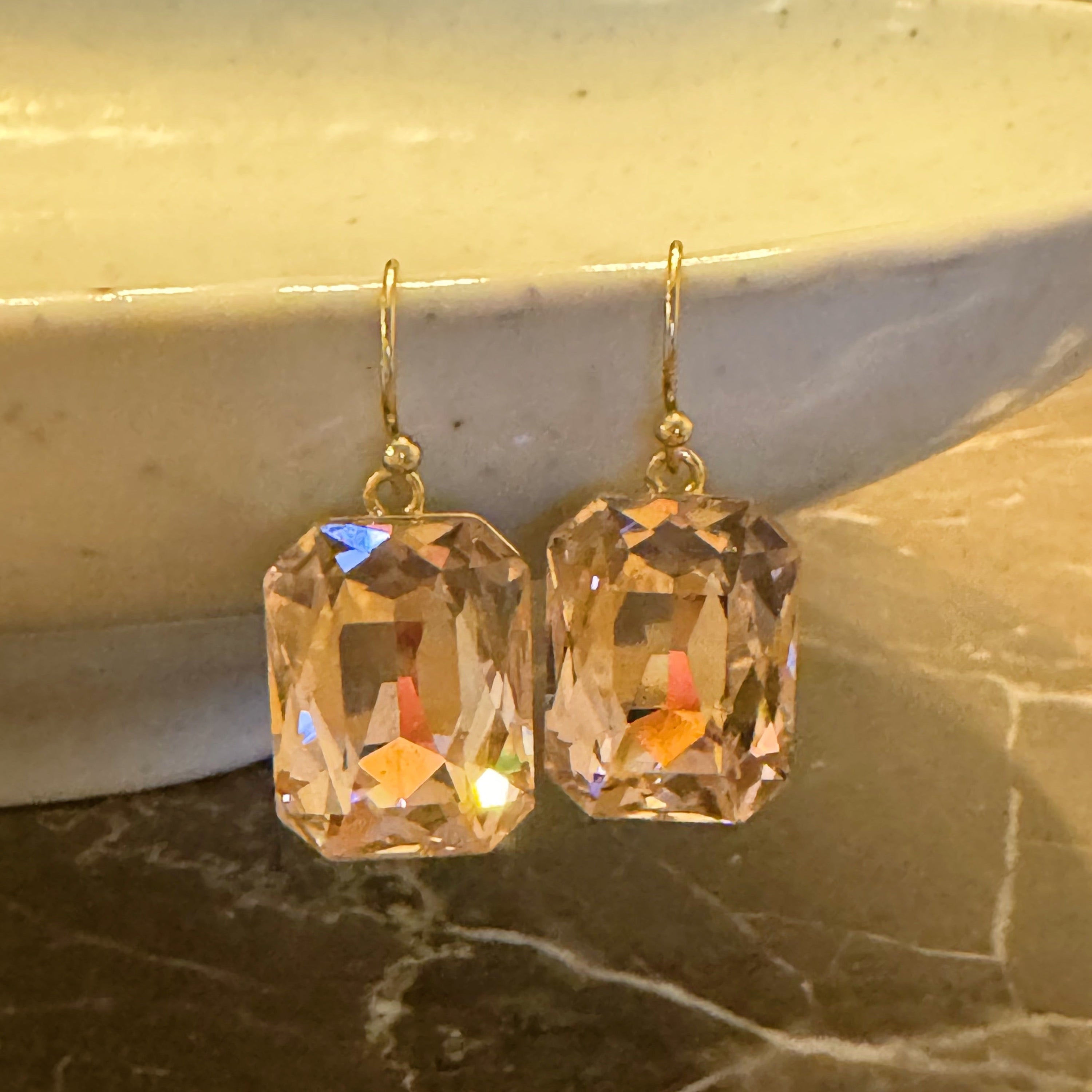 Simple and Classy Jewel Stud Earrings – Dainty Sparkle Jewellery
