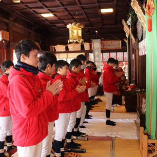 Ｒ６　必勝祈願（手力雄神社）
