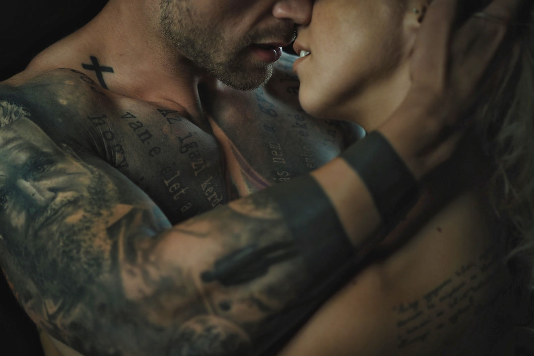 Páros művészi akt fotó, készítette, Bánhalmi Norbert fotóművész