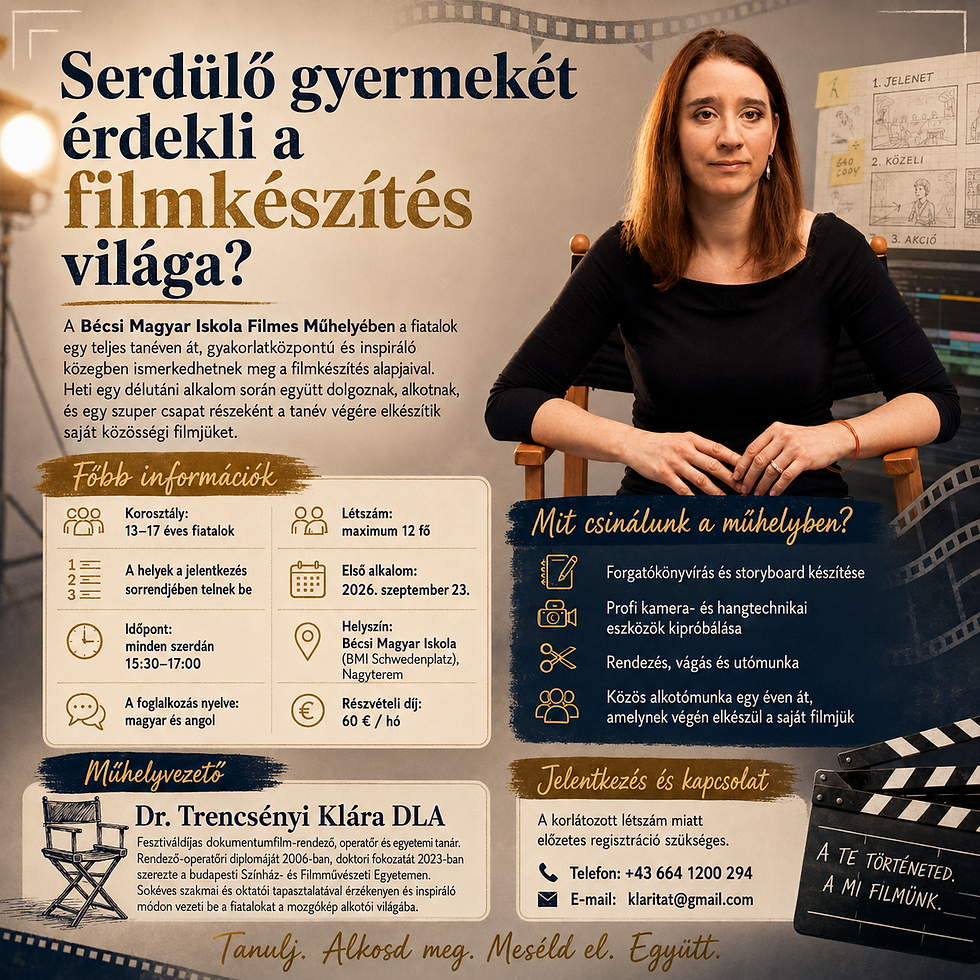 Filmes Műhely  Workshop | Schwedenplatz