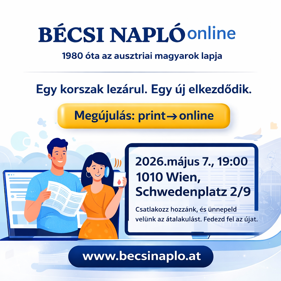 Egy korszak új formátumban – a Bécsi Napló megújulása