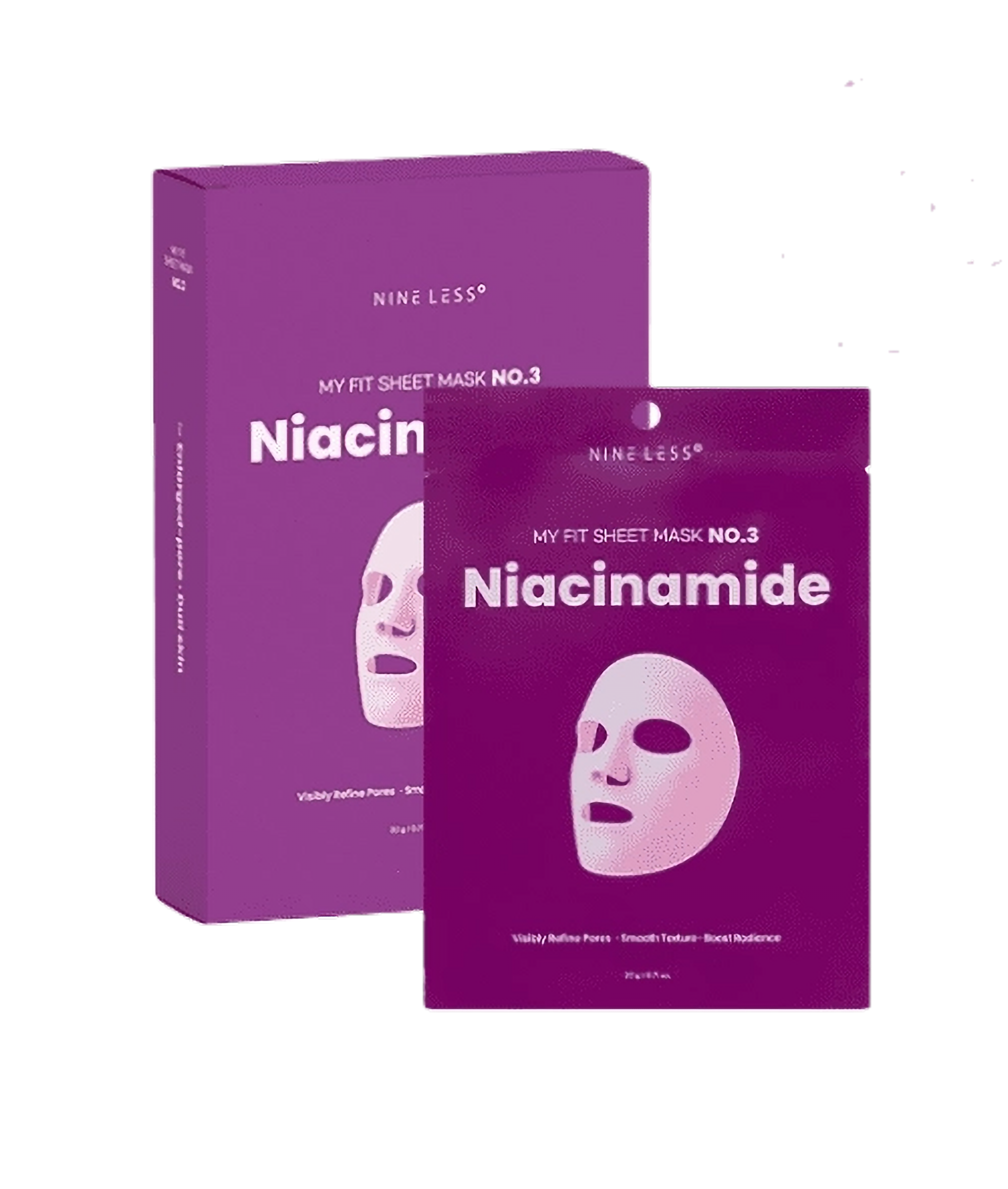 My Fit Sheet Mask No.3 Niacinamide de NineLess