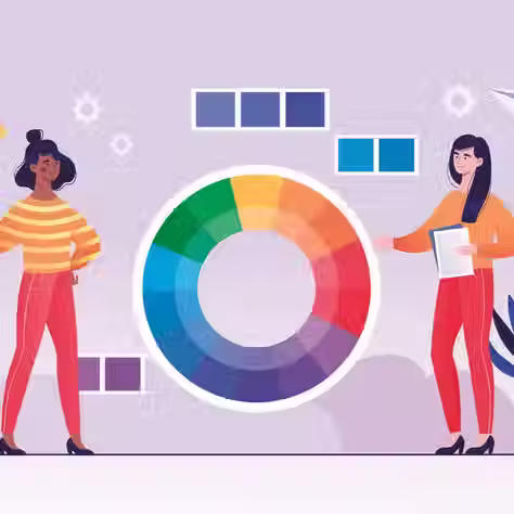 Como escolher a combinação de cores no design em uma logo?