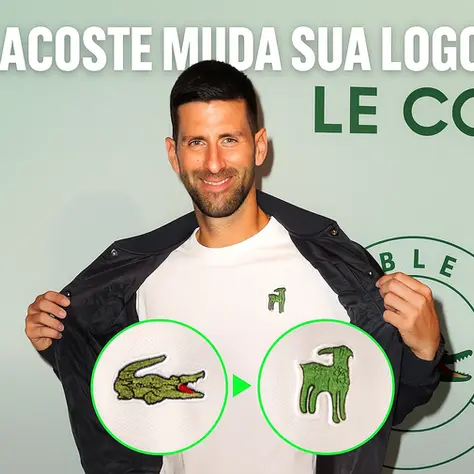 O que a Lacoste nos ensina sobre branding: sua marca seria reconhecida sem o logo?