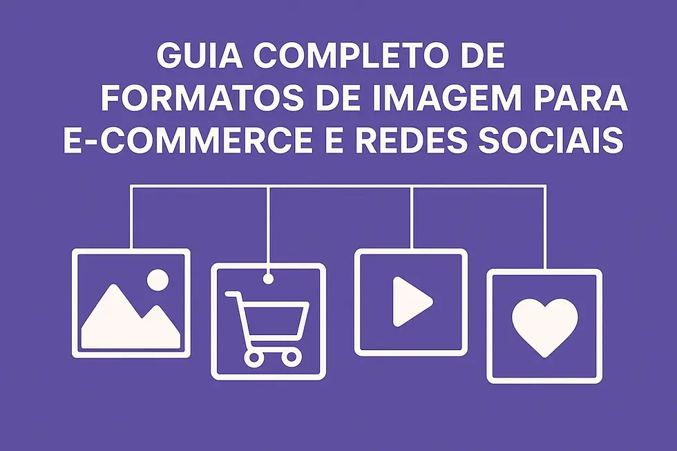 Guia Completo de Formatos de Imagem para E-commerce e Redes Sociais